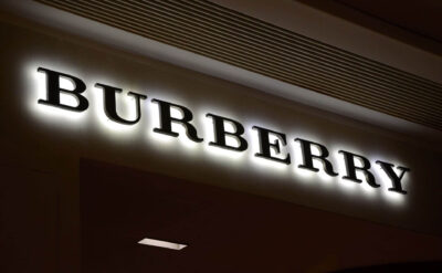 Basic Metal Reverse Channel Letters For Burberry