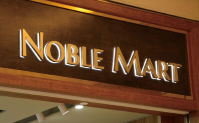 Pro Metal Reverse Channel Letters For Noble Mart